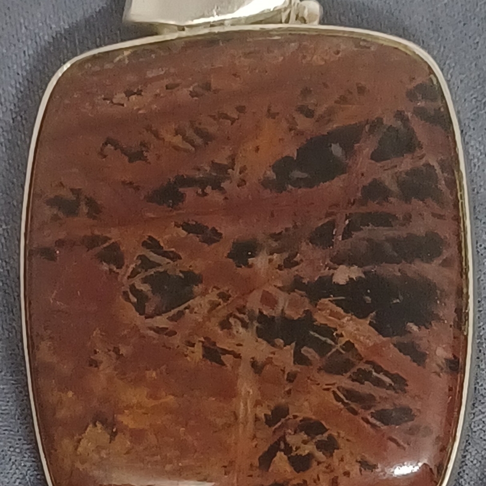 Gemstone Mahogany Obsidian Pendant - Picture 13 of 15